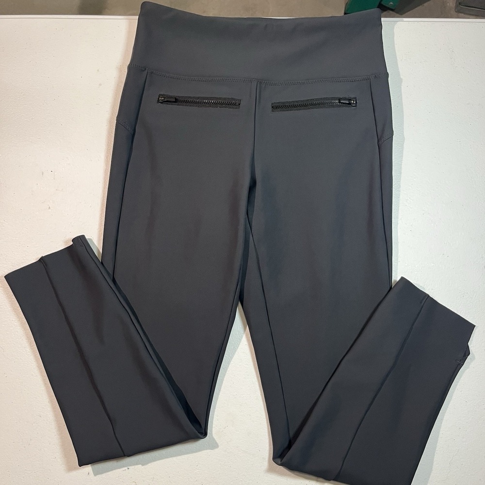 Athleta Leggings Womens Charcoal Crop Pants Small‎ RN54023 Yoga Crossfit